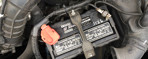 Checking car battery